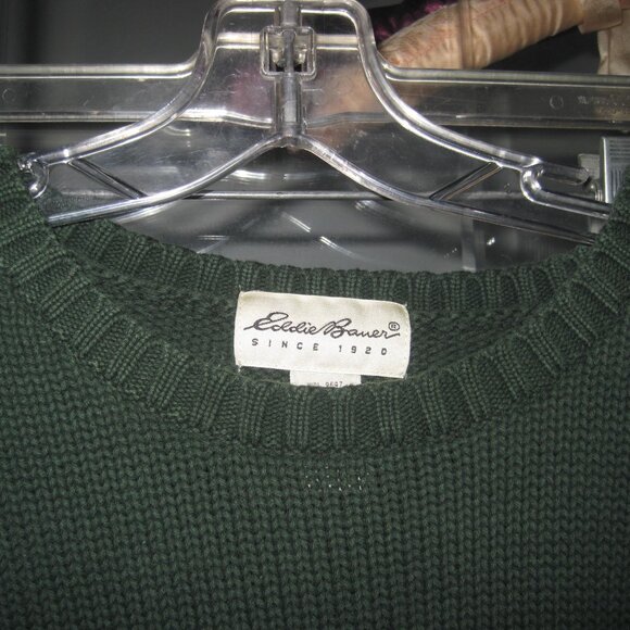 Eddie Bauer 100% Cotton Thick Chunky Winter Sweater - Size XXL Men's. - Picture 2 of 11